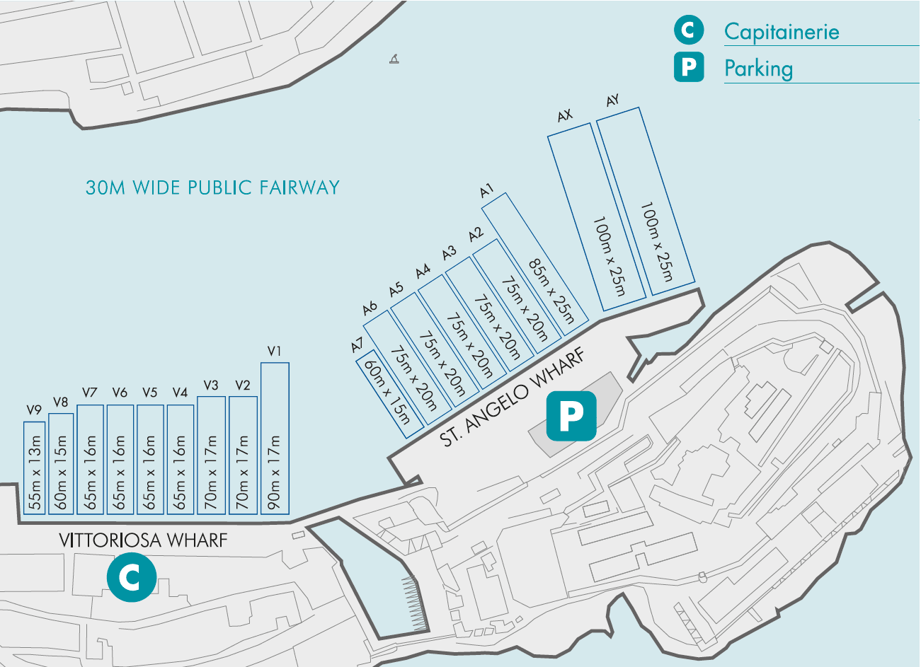 Berth Alpha 4 map