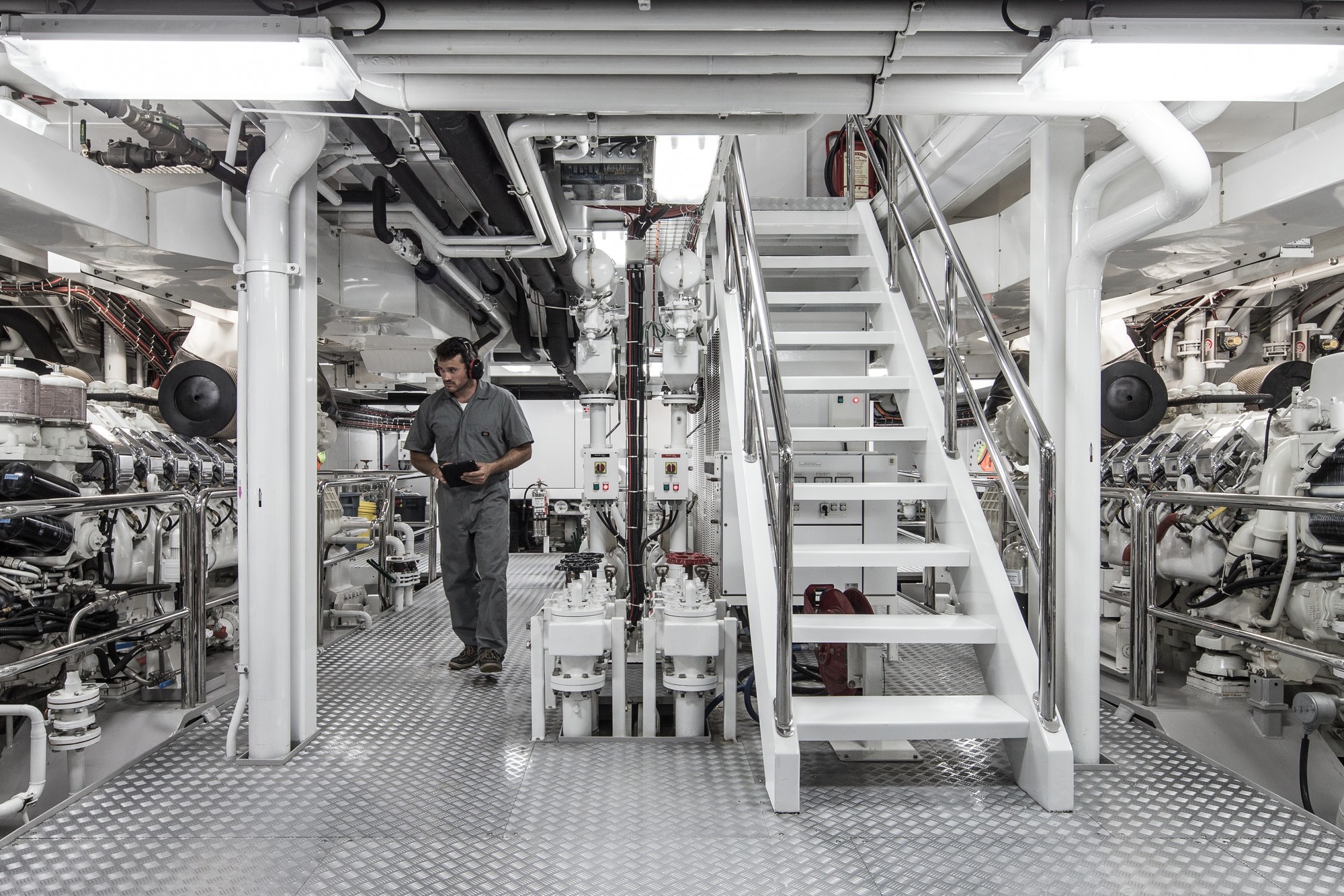 AQUILA engine room