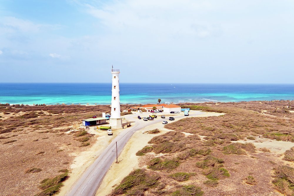 Climb to the top of Calirfornia Lighthouse for the best views of a bright future together