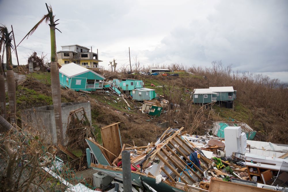Caribbean islands like St John in the USVI were devastated by two hurricanes in September 2017
