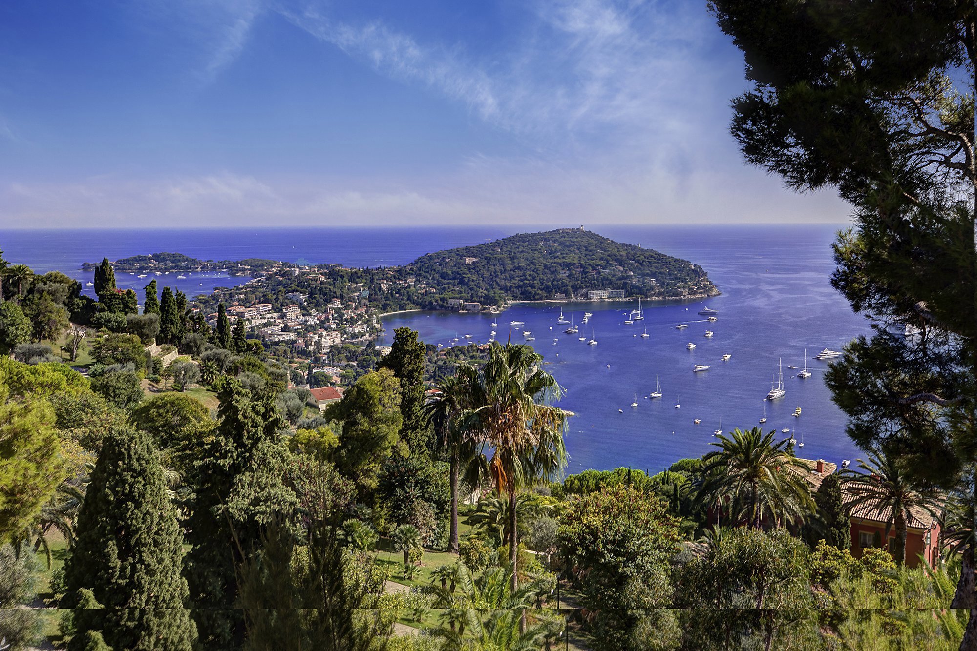 French Riviera coastline