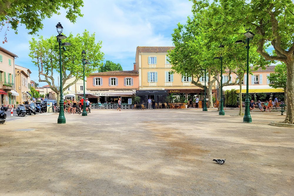 Always a community hub, Place des Lices transforms into a bustling Provencal market on Saturday and Tuesday mornings