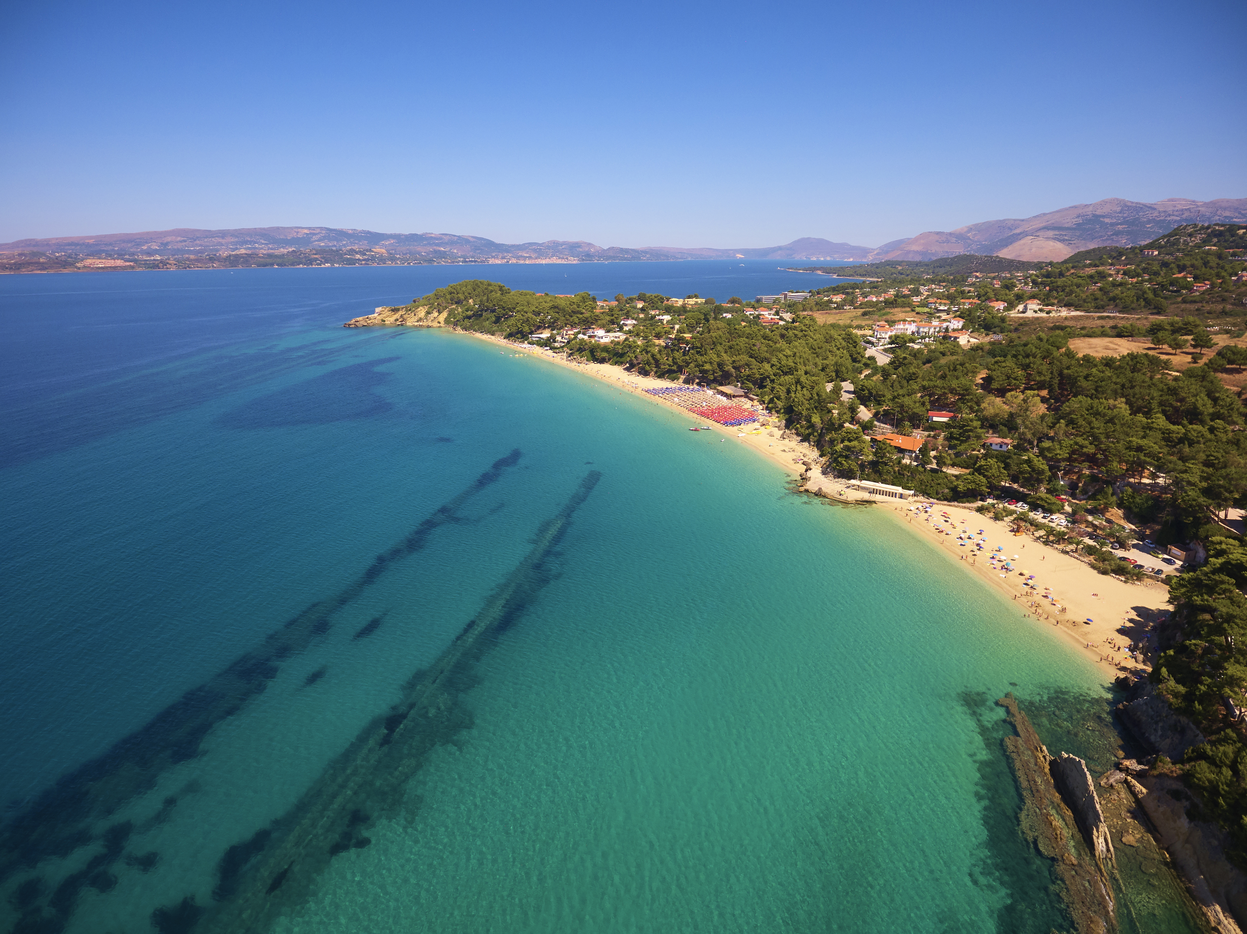 Makris Gialos beach