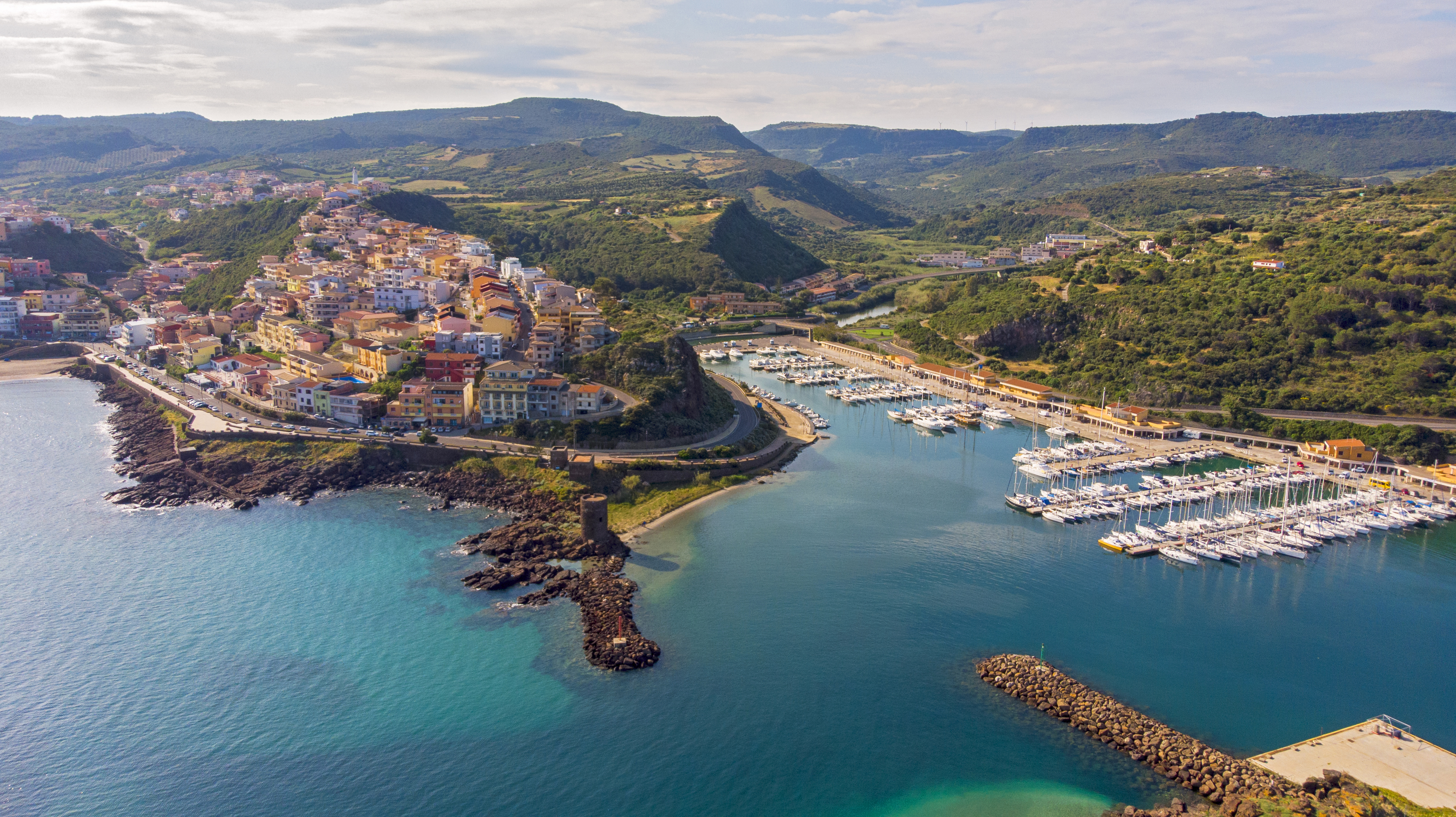 Castelsardo Sardinia Italy