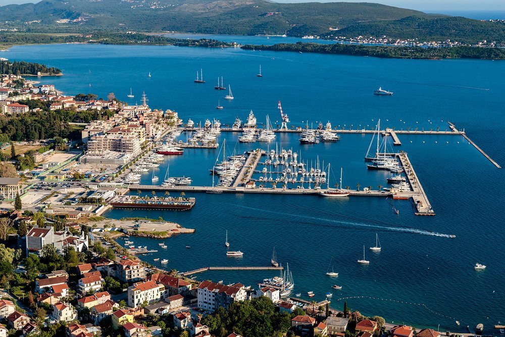 Porto Montenegro's Buddha-Bar has its own infinity pool in an old submarine drydock, just this side of the marina