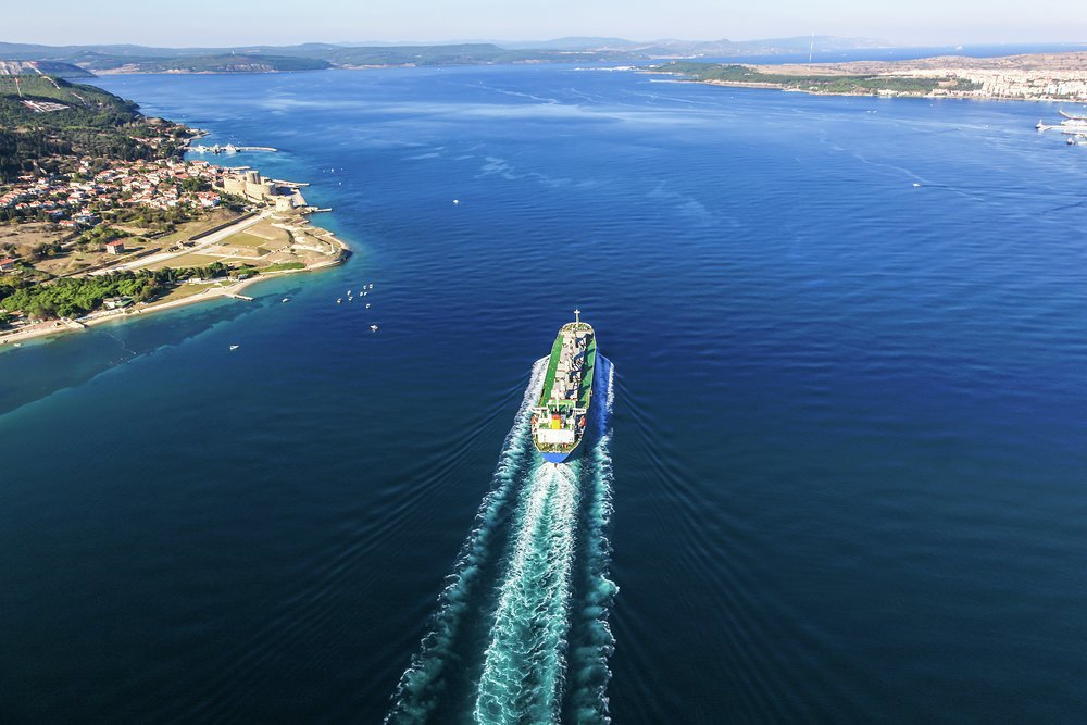 The castle on the northern side of the Dardanelles Strait signifies the strategic significance of this much-contested stretch of water