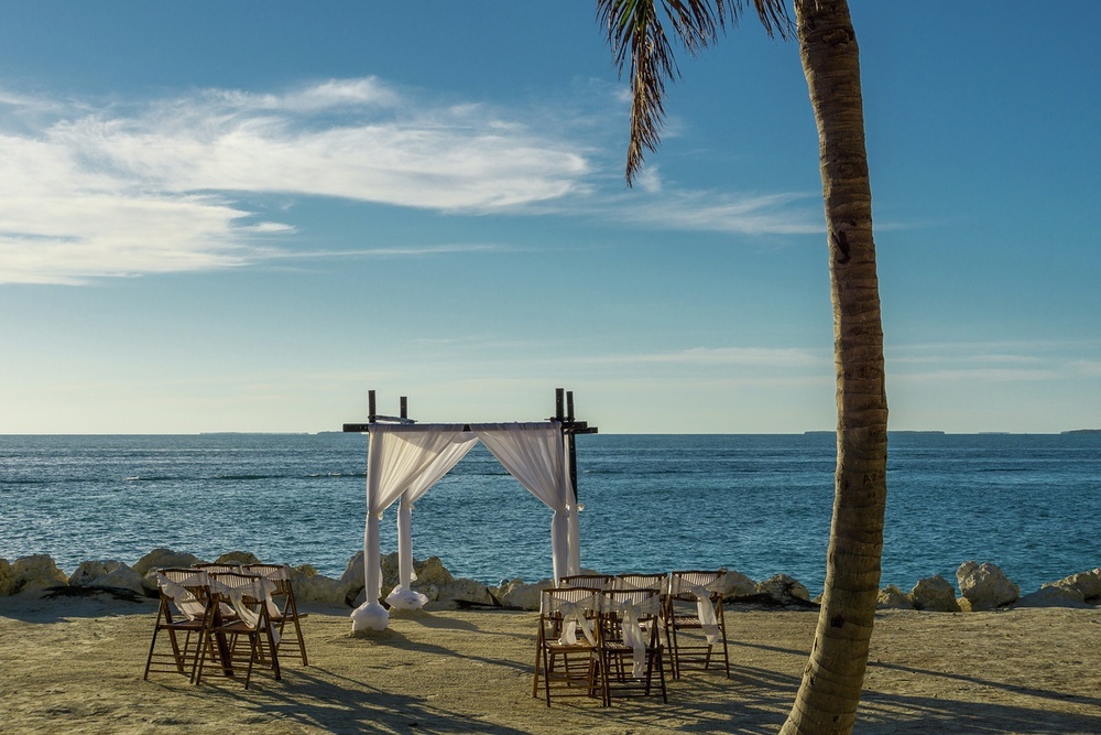 Wedding at sunset on a beach, sounds perfect