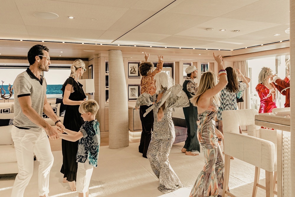 Whether you're hosting a birthday party or just hanging out, a yacht works for you