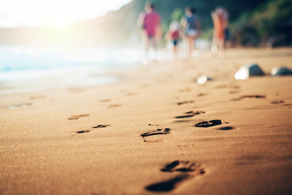 Unwind on the golden sand after a long day of exploration 