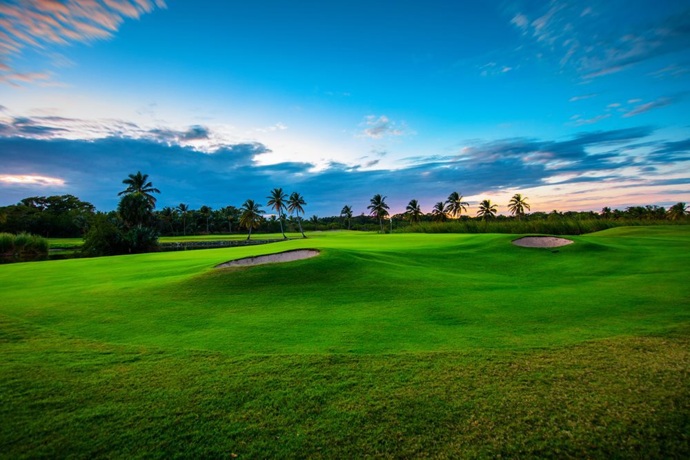 Up for a challenge? This oceanside golf course has a grand total of 27 holes, featuring cliffside holes that drop down to the Chavón River below