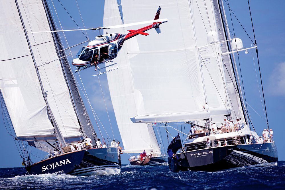 The Loro Piana Superyacht Cup races around the beautiful La Maddalena archipelago