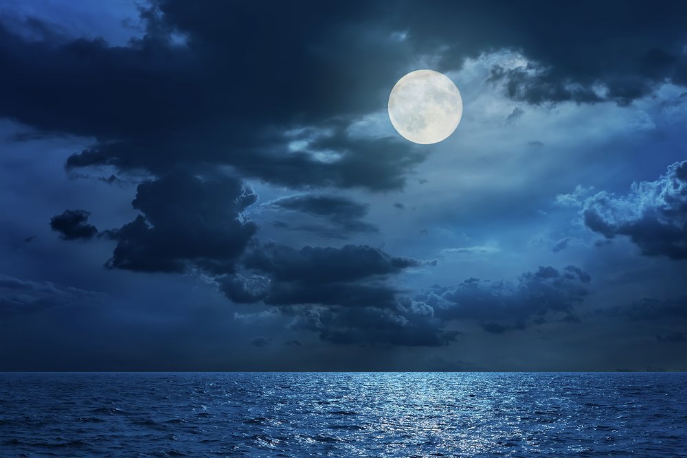 Sailing at night is almost like a spiritual experience at times