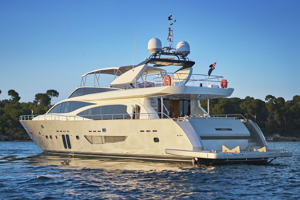 Sold by Burgess: 30.4m Couach HUMMINGBIRD