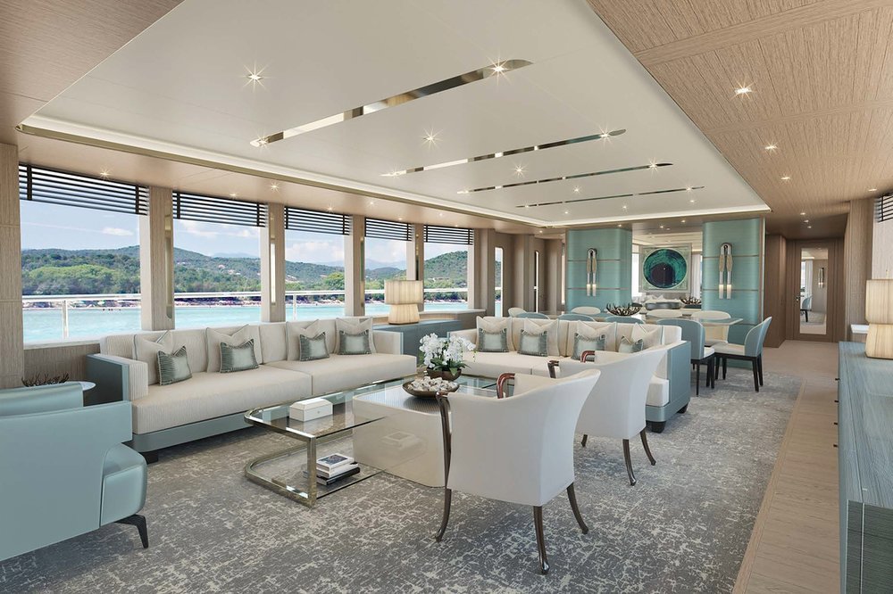 Picture windows connect guests with nature
