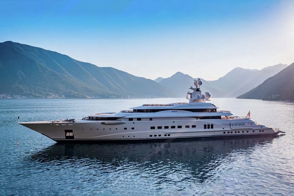 'She's one of those hugely impressive yachts' says Millman. She also has a top speed of 20 knots and a range of 6,000nm at her 16-knot passage speed