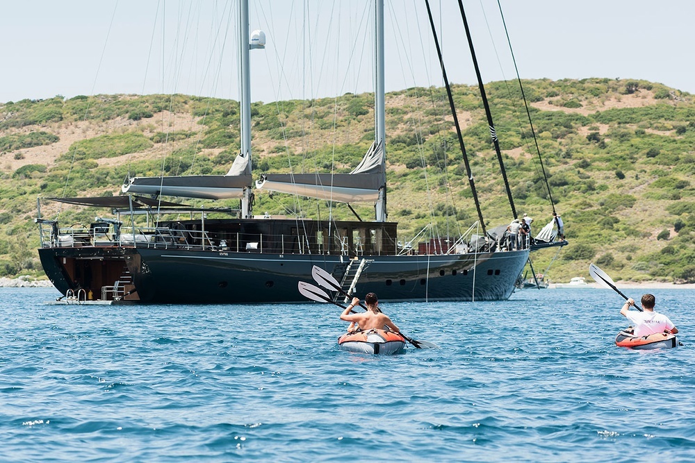 When the anchor drops, it's time to get the toys out