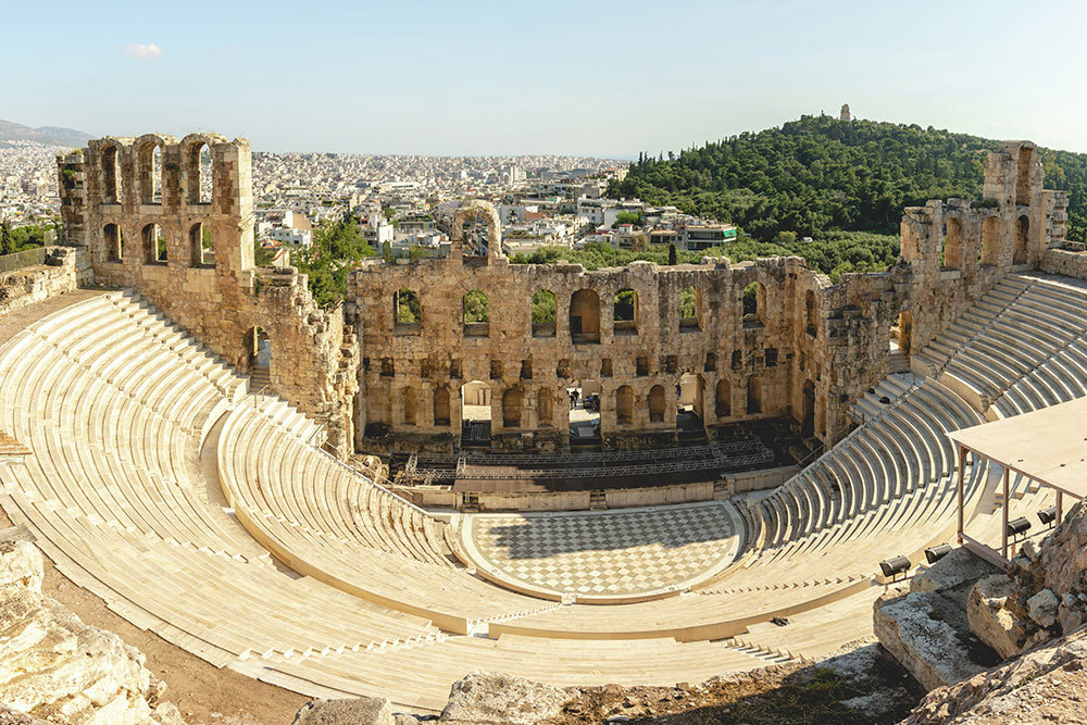 Odean of Herodus Atticus, Athens