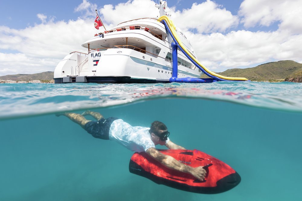 SeaBobs whizz you along on and under the water