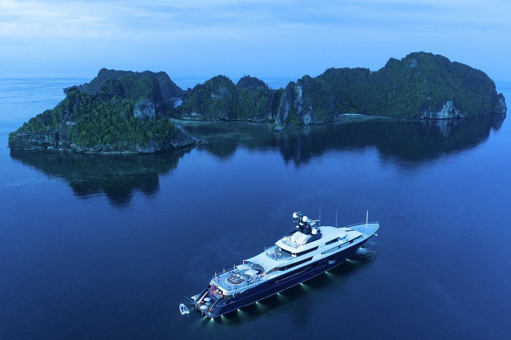 The yacht is likely to head to the Med next summer