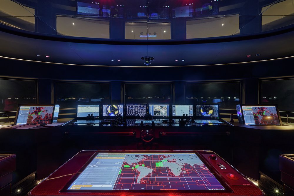 With a range of 6,500nm, she was designed and built to cruise almost anywhere in the world