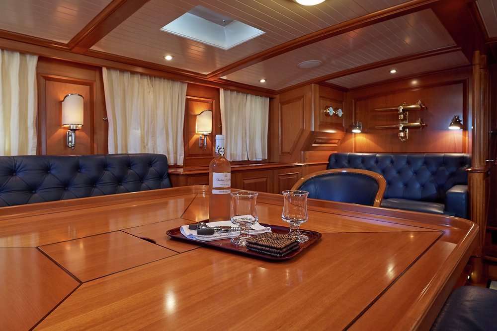 Looking starboard aft in the main deck house