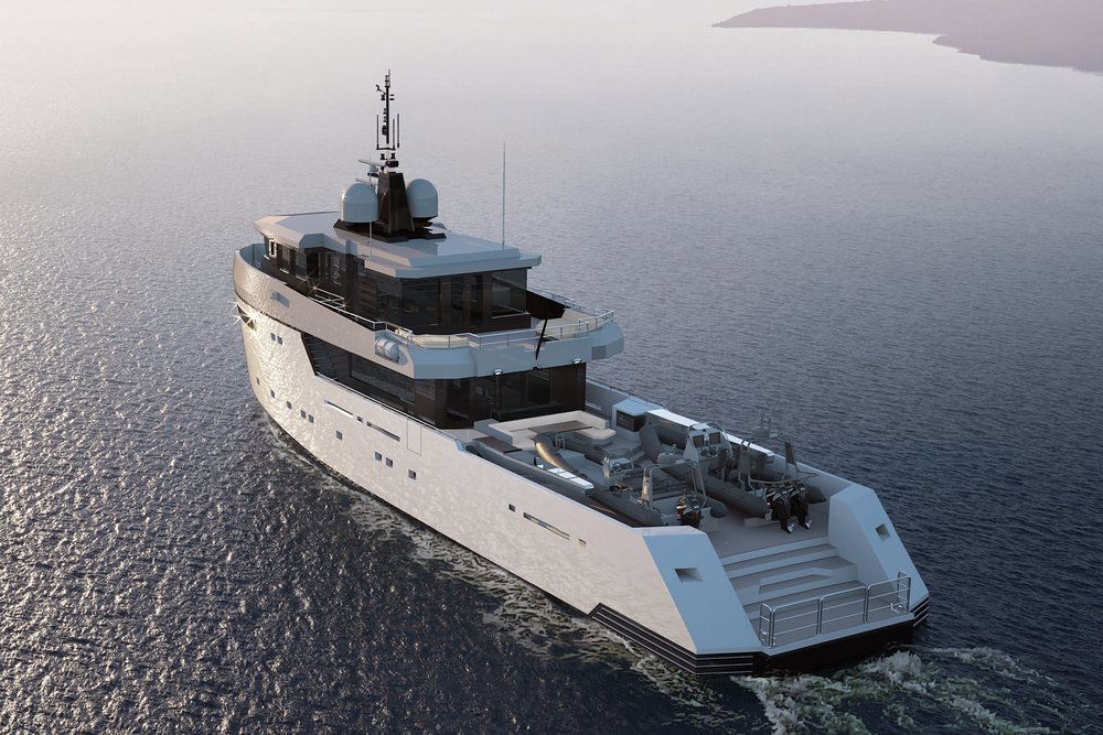 She has a range of 3,600nm and a top speed of 15 knots