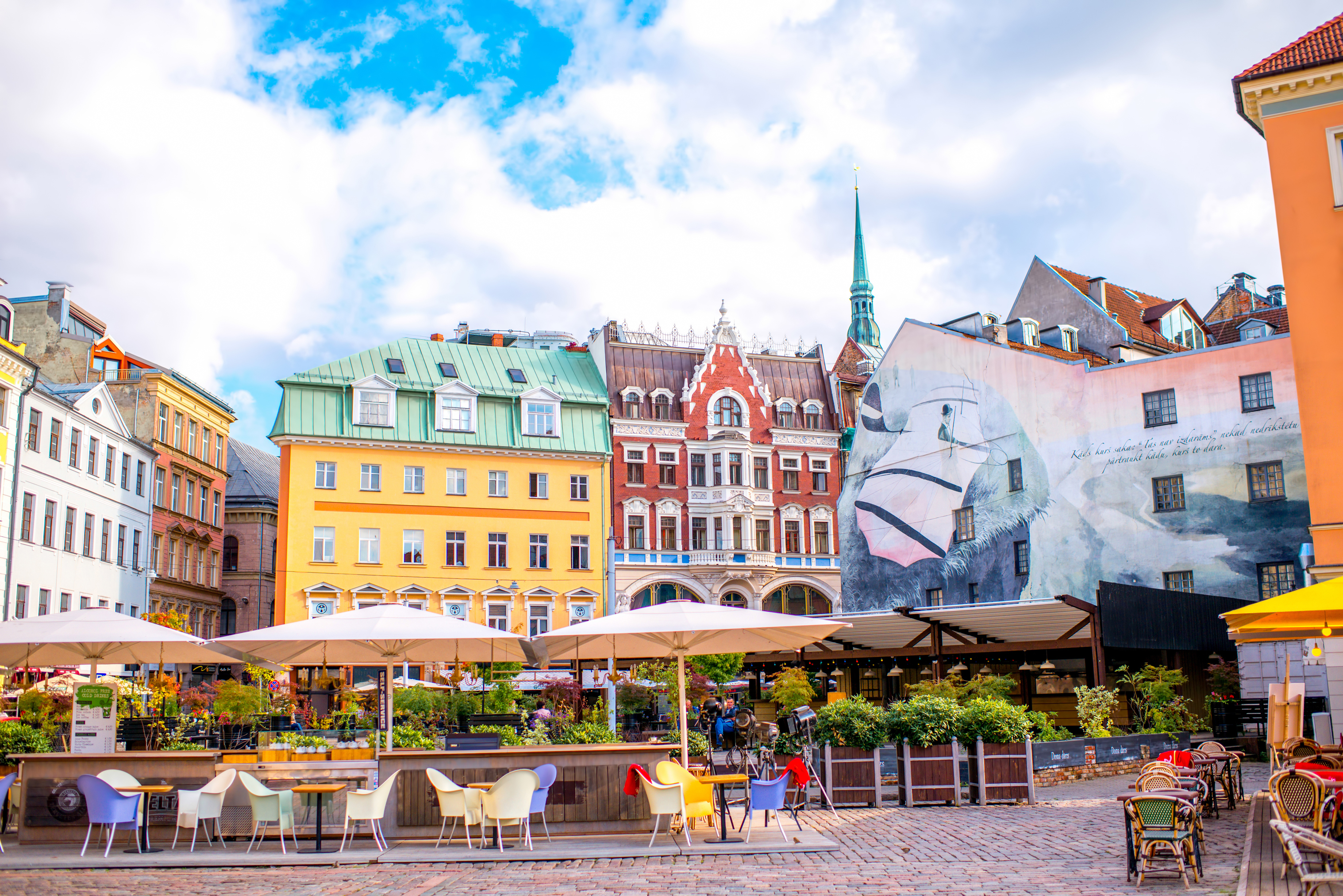 Central square in Riga