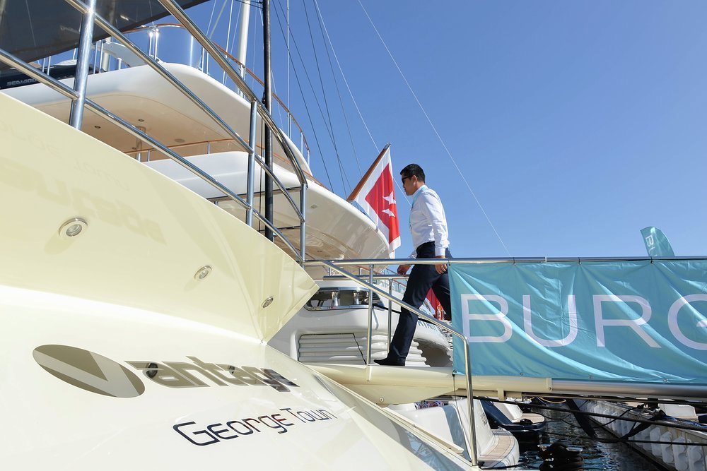 Burgess is the No.1 broker for yachts over 40m