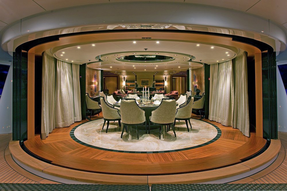 VENTUM MARIS - Spectacular views from the main deck dining room