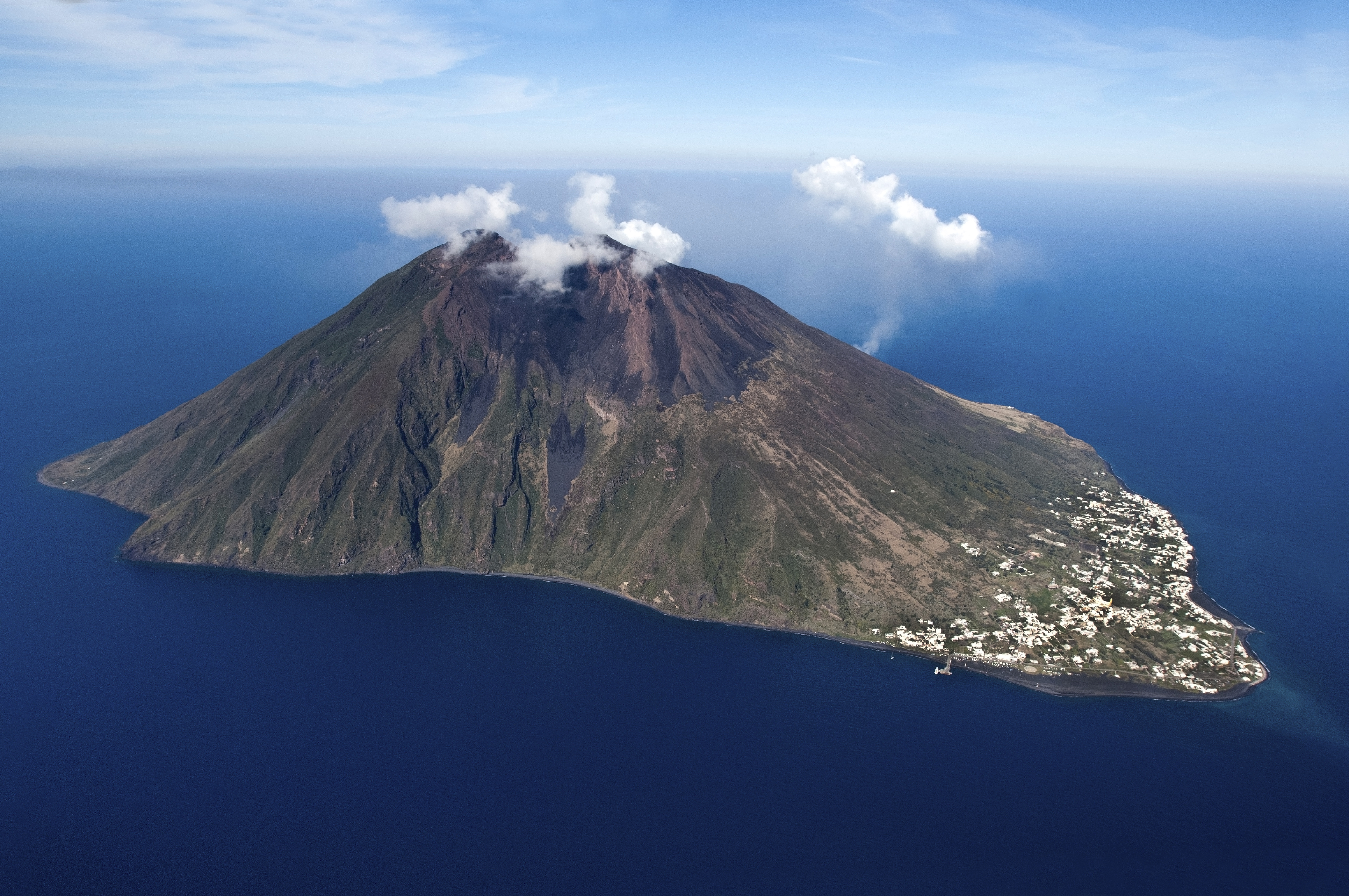 Stromboli volcano island