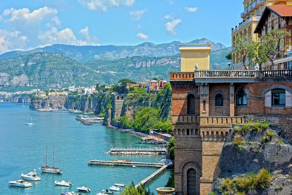 Start your Amalfi Coast cruise in stunning Sorrento