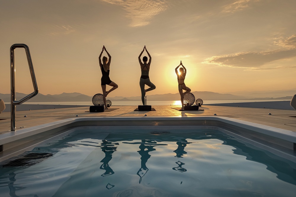 Start your day with sunrise yoga