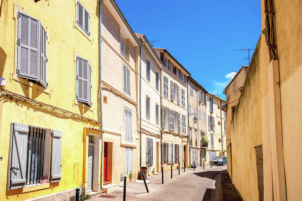 The vivid sky and houses of Aix-en-Provence inspired artists to create stunning work