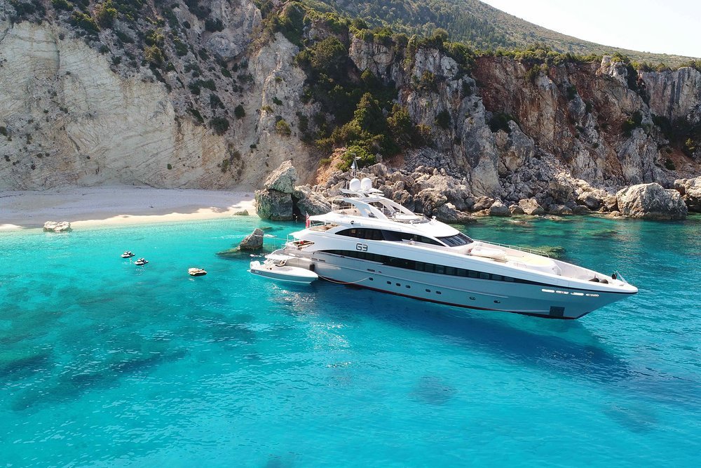 Faster yachts let you get to the best anchorages first - and closer to the shore