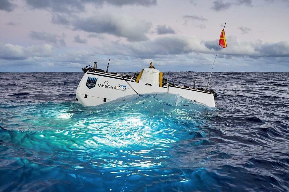 The Five Deeps submerisble Limiting Factor is the world's only submersible certified to dive to 11,000m (36,000ft)