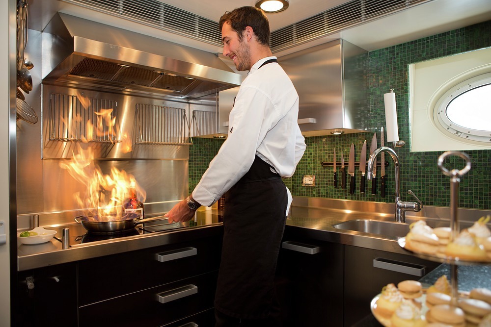 Mike the chef will cook up a storm!