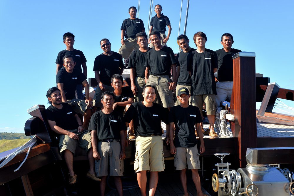 The crew is relaxed but always professional and fast learning