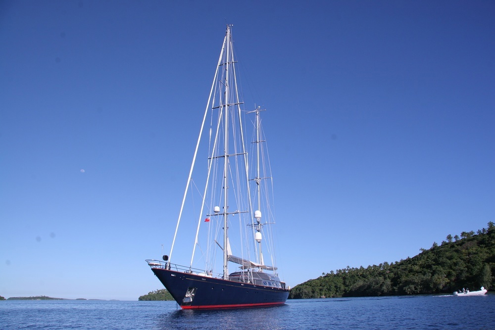 The superyacht adventure started here, on board ANDROMEDA LA DEA