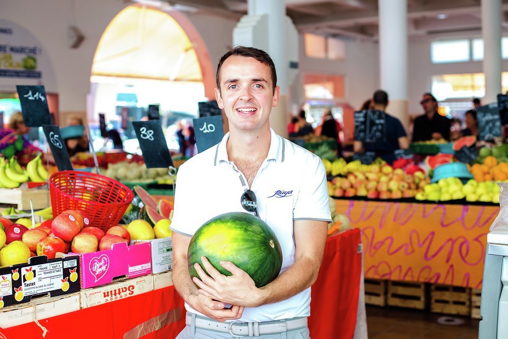 Superyacht chefs know Marche Forville very well