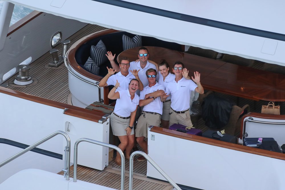 Over the course of the charter many of the crew will become like friends to you. It's a special bond