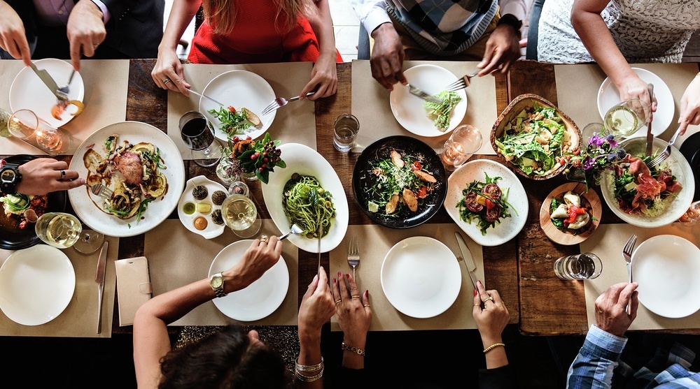 Book a table ashore for a meal to remember