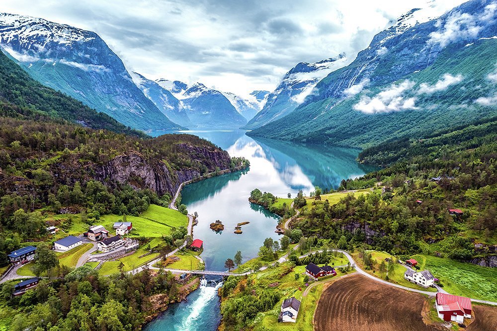 Ice ages have carved out a hugely impressive landscape in this world of extremes