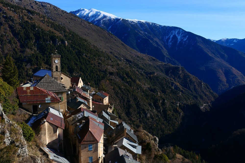 Perched precipitously above the Tinée Valley, Roubion exemplifies the historic tenacity of folk in these parts