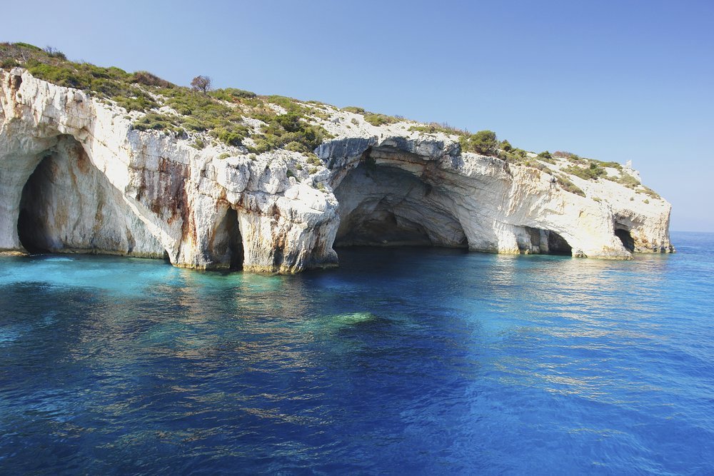 The Blue Caves of Zakynthos