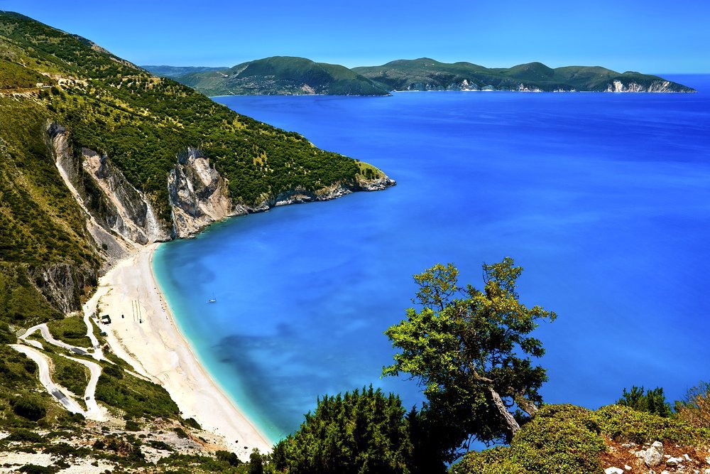 Kefalonia's Myrtos Beach