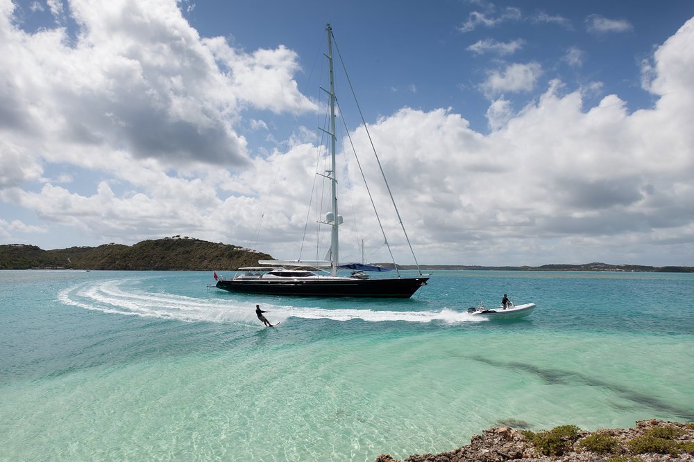 Carving through lagoons at speed is such an adrenalin rush