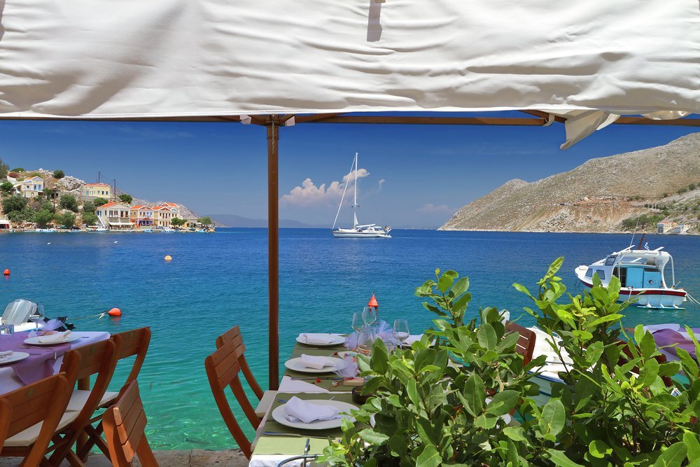 Give your yacht chef the night off and dine ashore
