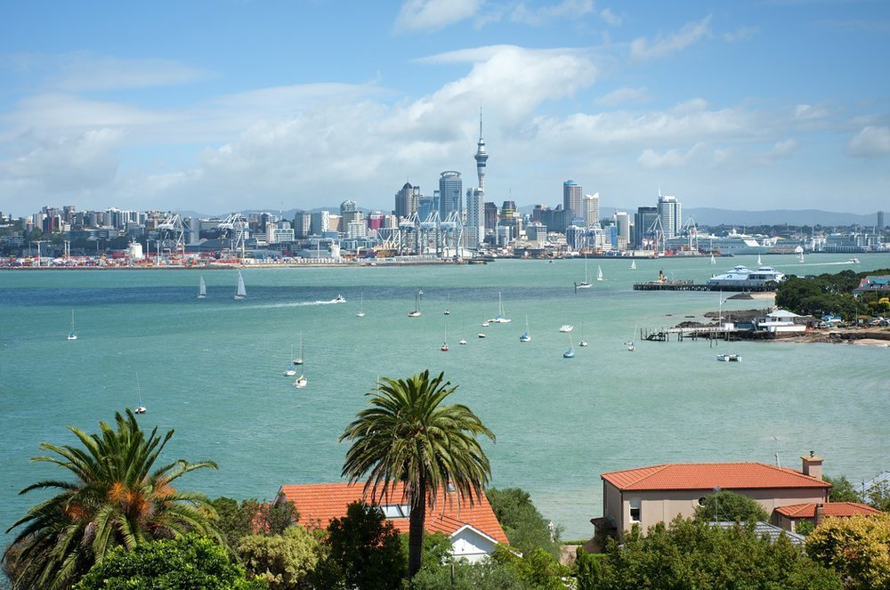 At the heart of Hauraki Gulf lies New Zealand's capital Auckland