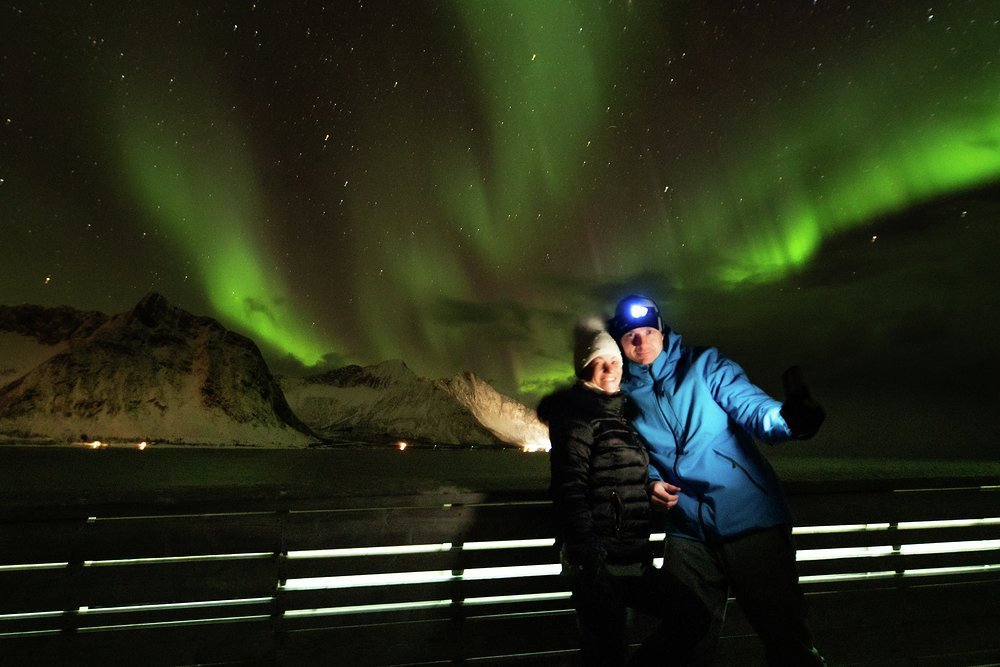 Witnessing the Northern Lights from your yacht is a deeply moving experience