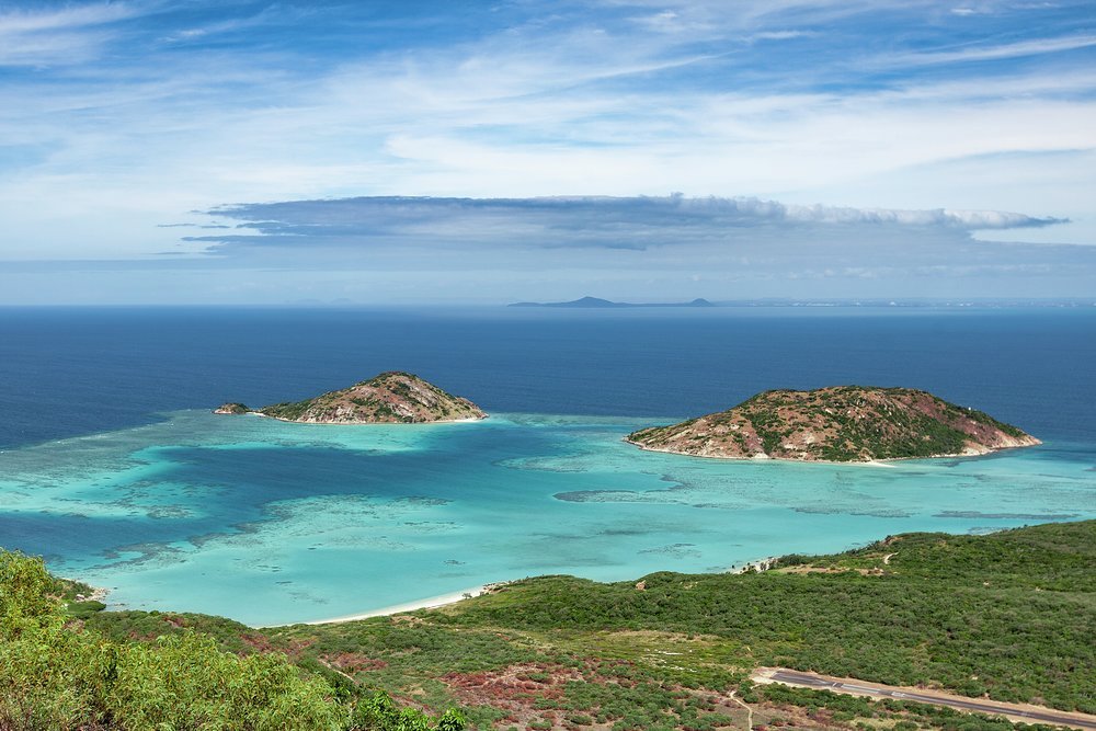 Lizard Island seen from Cook's Lookout